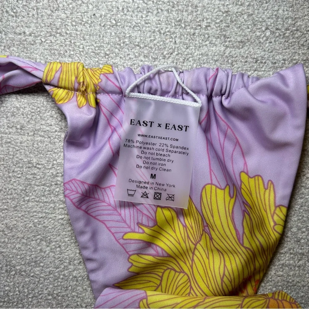 NWT East x East Elise Bikini in Fleur Size Medium